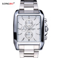 New Top Luxury Brand Big Dial Mens Watches Fashion Stainless Steel Male Wristwatch Business Quartz Waterproof Relogio Masculino